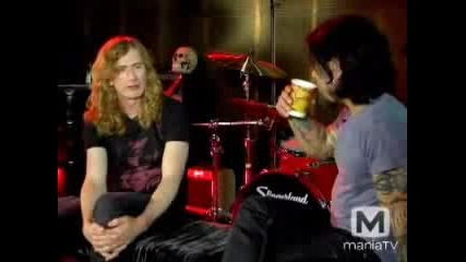 Dave Mustaine (Megadeth) Interviewed By Dave Navarro Part 1