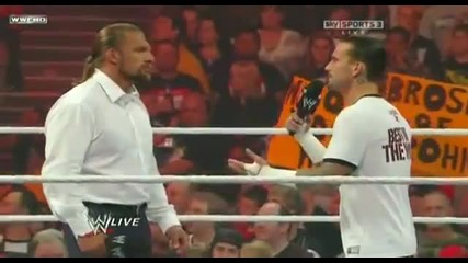 Си Ем Пънк и Трите Хикса говорят за заговора в Wwe