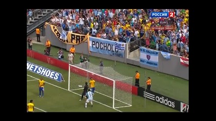 Argentina vs Brazil 3-3 Fernandez 74'