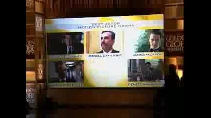 Daniel Day - Lewis Печели Златен Глобус 2008 за най - добър драматичен актьор