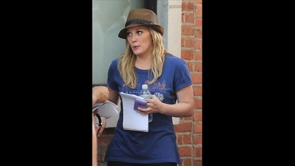 Hilary Duff On The Set Of Gossip Girl August 3!!! (pictures - season 3)