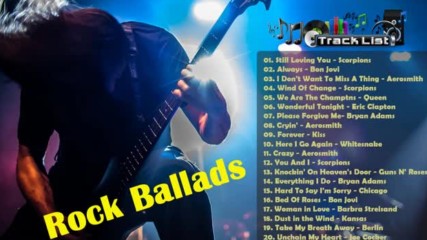 Top 100 Best Rock Ballads 70's 80's 90's ☀️ The Greatest Rock Ballads Of All Time