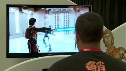 Comic Con 11: Kinect Star Wars - Over The Shoulder Gameplay