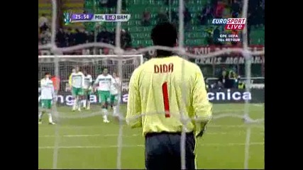 Милан 1:0 Вердер Андреа Пирло Дуспа
