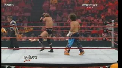 Raw 06/01/09 Carlito & Primo vs William Regal & Matt Hardy