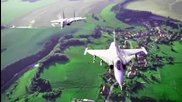 Saab Gripen - Jas 39 и Миг 29 - Крило до Крило