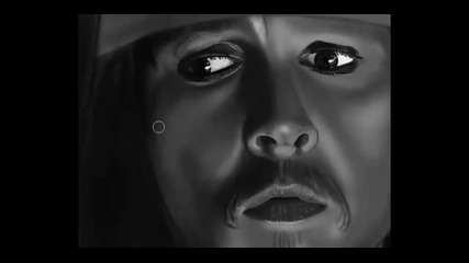 pirates of caribbean 4 On Stranger Tides - Jack Sparrow Speed painting by Daniel Diaz