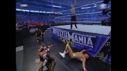 edge vs Alberto Delrio Wrestle Mania27
