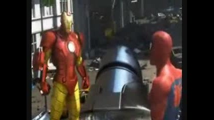 Spiderman and Ironman
