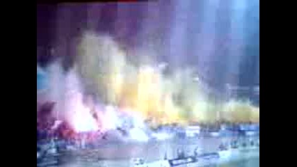 Димките на Левски на мача с Ц*ка 26.02.2011