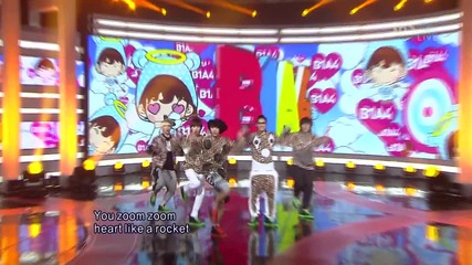 B1a4 - Beautiful Target ( 09-10-2011 S B S Inkigayo )