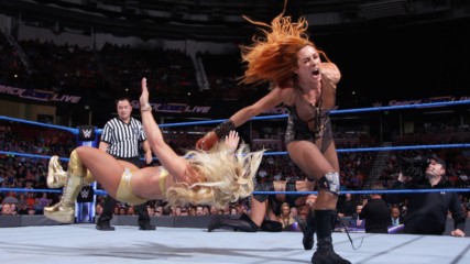 Charlotte Flair & Becky Lynch vs. Mandy Rose & Sonya Deville: SmackDown LIVE, Aug. 14, 2018