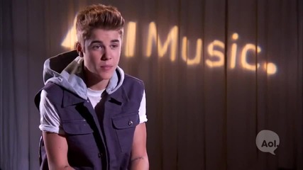 Justin Bieber talks to Aol Music about 'believe'