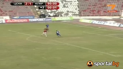 Цска София - Калиакра Каварна 3-1
