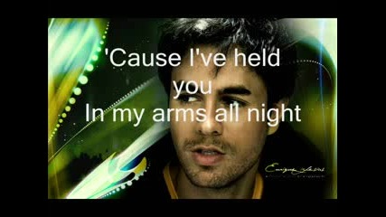 Enrique Iglesias - If the world crashes down