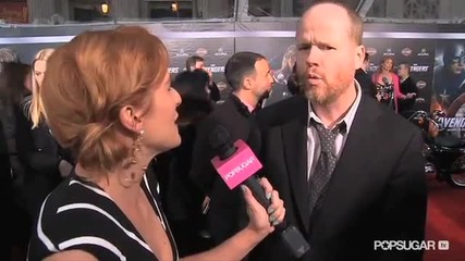 Режисьора Джос Уидън говори за втората част на Отмъстителите на премиерата на филма