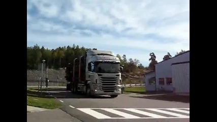 Scania R Series timber truck
