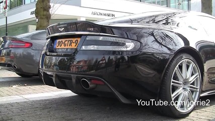 Aston Martin Dbs (звяр) - Звука на Двигателя Hd 1080p 