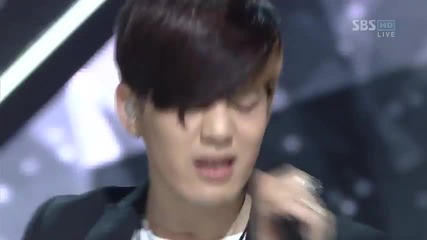 Se7en ft. Park Bom ( 2ne1 ) - When I Can't Sing @ Inkigayo (26.02.2012)