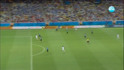 Уругвай загуби от Kоста Рика с 1:3 ( 14.06.2014 )