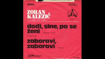 Zoran Kalezic - Dodji sine pa se zeni
