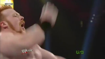Brogue Kick on Jack Swagger