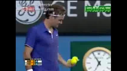Australian Open 2009 : Федерер - Бердих | 5ти Сет Част 4/4