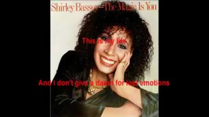 Shirley Bassey - This is My Life (disco version, 1979)