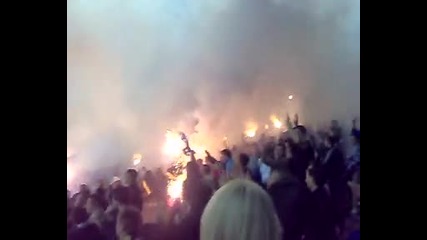 Левски - Миньор - 4 - 0 сектор Б 2 - част 