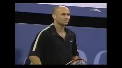 Us Open 2001 : Сампрас - Агаси | тайбрек 3ти сет