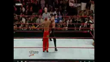 Raw 02/03/09 Rey Mysterio Vs Kane Vs Mike Knox (the Winner Goes To Money In The Bank Ladder Match)