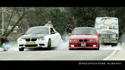 Две Бмв-та полудяват! Speedhunters Albania Bmw M3 Burnout