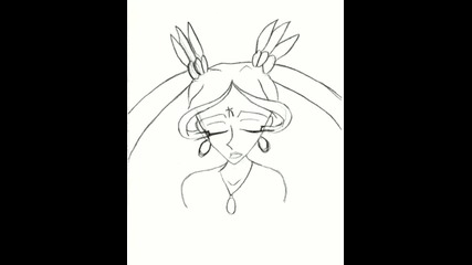 Test Animation Selenit Saturn Sailor Moon Saturn4ik Comics Version Planets Girls