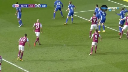 Астън Вила - Бирмингам 0:0 /първо полувреме/
