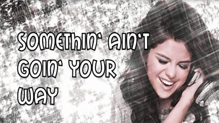 Selena Gomez The Scene - Spotlight - Lyrics Video