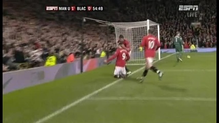 Man Utd 1 - 0 Blackburn - Berbatov