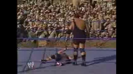 Wwe - John Cena Vs Big Show Match On Troops 2003 Year