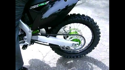 2009 Kawasaki Kx250f Monster Energy Edition 