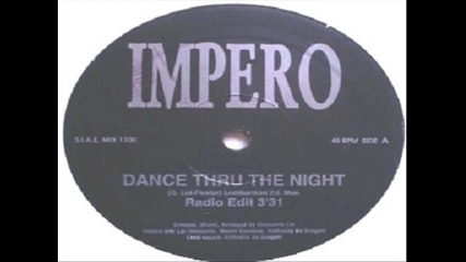 Impero - Dance Thru The Night (long mix)