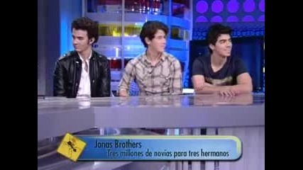 Jonas Brothers in El Hormiguero 