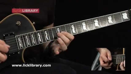 Cowboys From Hell - Guitar Solo - Slow & Close Up - www.licklibrary.com 