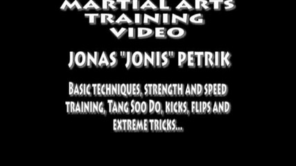 Martial arts training and tricking