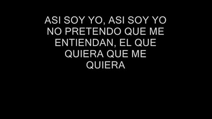 Rbd-asi Soy Yo (with lyrics)
