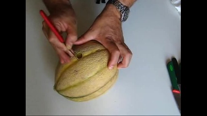 Карвинг с пъпеш