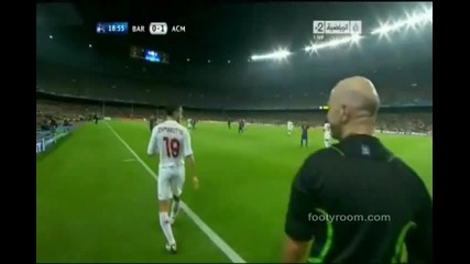 Barcelona 2-2 Ac Milan All Goals Highlights Hd 13_09_2011