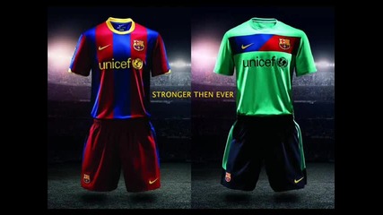 Ето го и екип на Барселона за 2010/2011