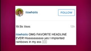 Kesha Hilariously Responds to Butt Implant Rumors