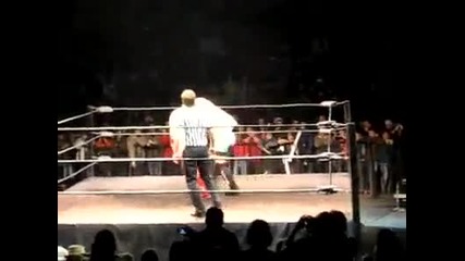 Rob Van Dam vs Rene Dupree Part 1 - 6 12 2009 Awr в България 