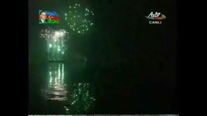 Посрещане на Нова година 2012 в Баку, Азербайджан