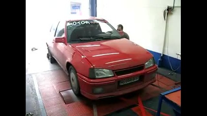 Kadett Gsi dyno 